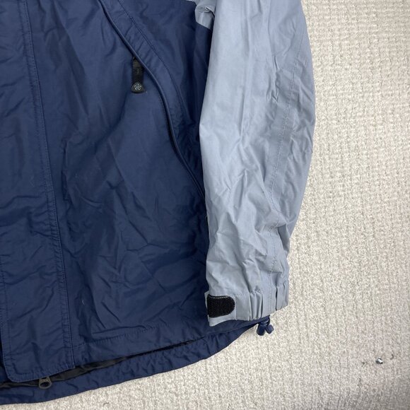 VTG Nike ACG Jacket Men's M Y2K Ski Storm Fit 3 Layer Blue Rain Shell Rare - Picture 5 of 16